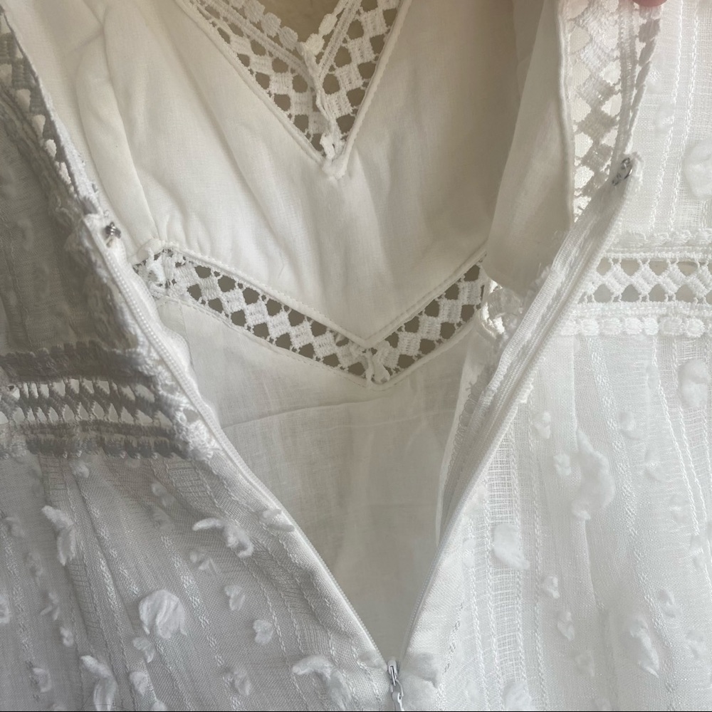 White Graduation Dress - Picture 8 of 8